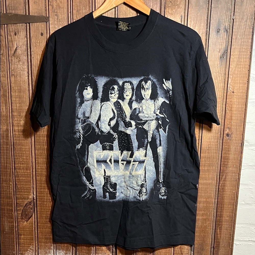 Vintage KISS Black Graphic T-Shirt